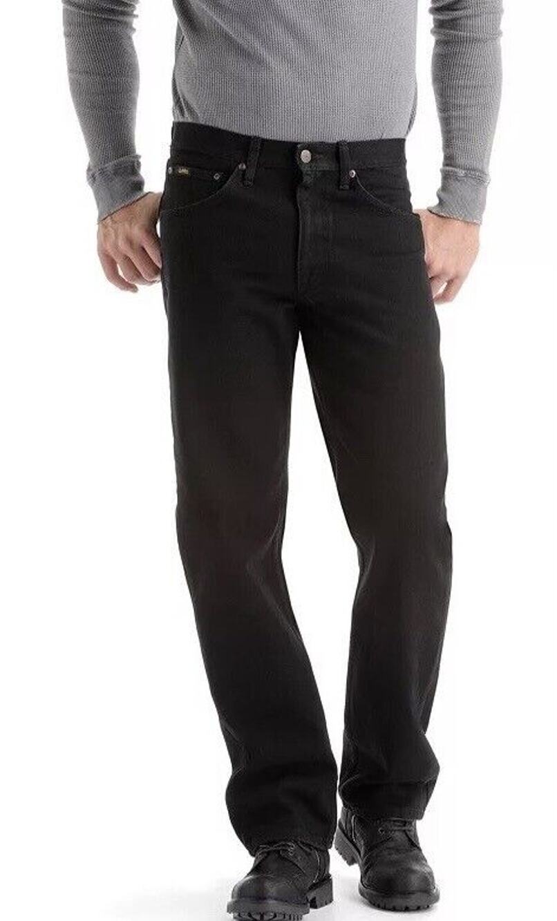 Men's Lee Regular Fit Straight Leg Jeans 42x29 NEW